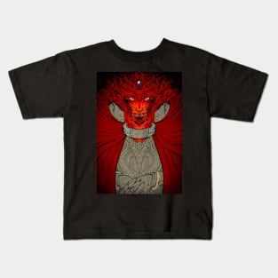 Crimson Tiger Kids T-Shirt